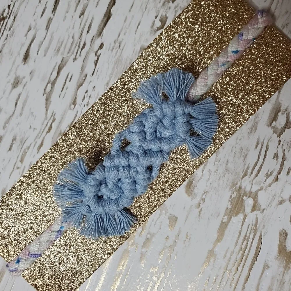 IVY MOUNTAIN CRAFTER Handmade Macrame Headband